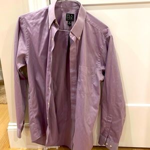 Jos A Bank M tailored purple shirt
